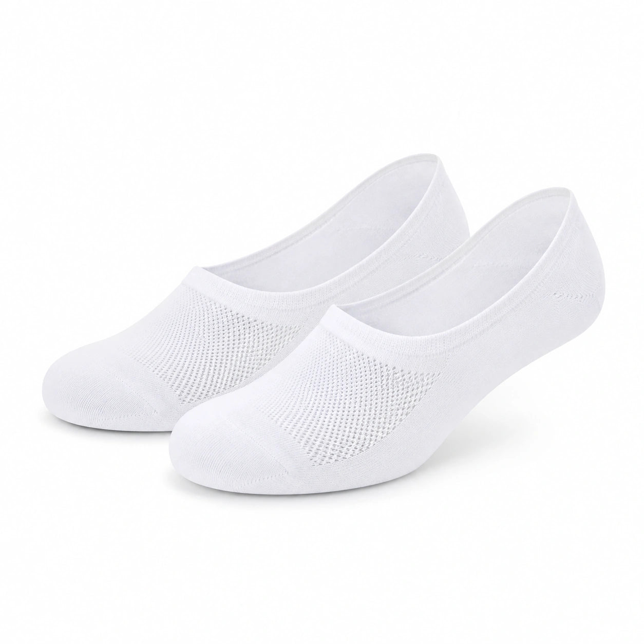 Calzini invisibili 35-38 in maglia bianco traspiranti per scarpe basse