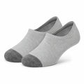 Calzini invisibili 39-42 in tessuto a maglia grigio chiaro/grigio scuro - stile essenziale
